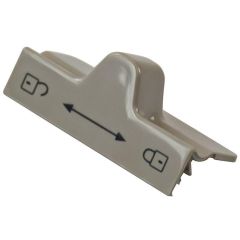Cursore di blocco Dometic per porta Grigio